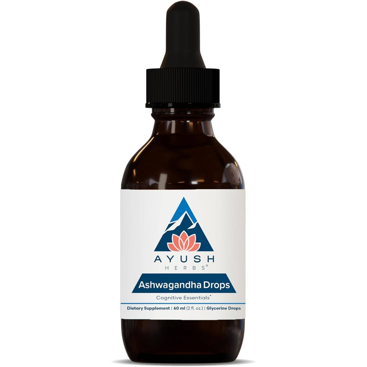 Ayush Herbs Adult Ashwagandha Drops - 60 Milliliters 30$