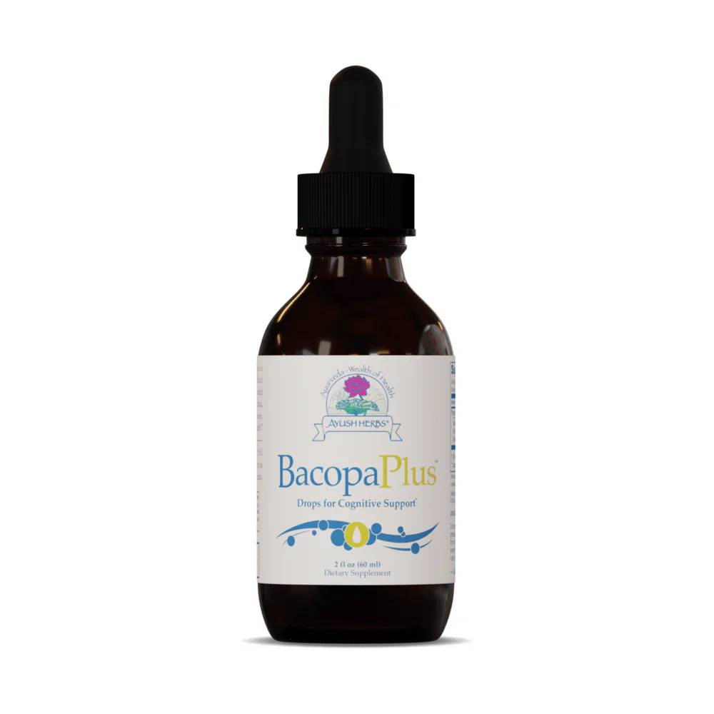 Ayush Herbs Bacopa Plus Drops - 60 Milliliters 30$
