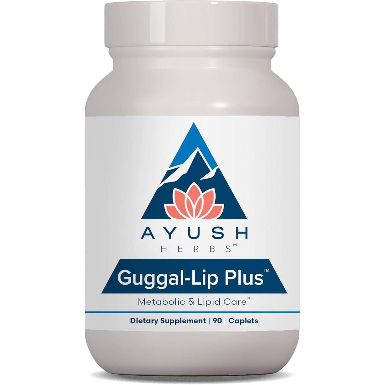 Ayush Herbs Guggal-Lip Plus - 90 Caplets 43$