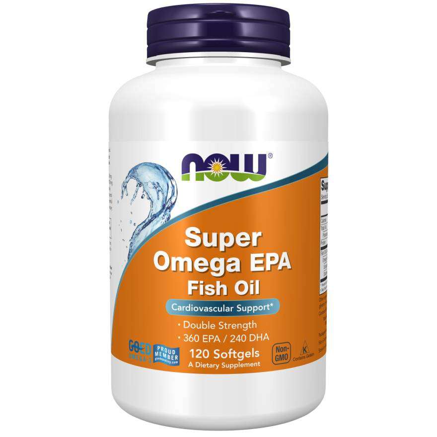 NOW Foods Super Omega EPA - 120 Softgels 25$
