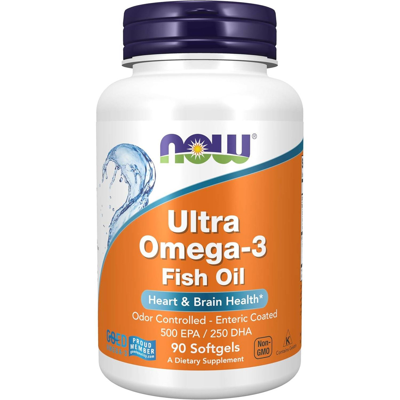 NOW Foods Ultra Omega-3 - 90 Softgels 28$