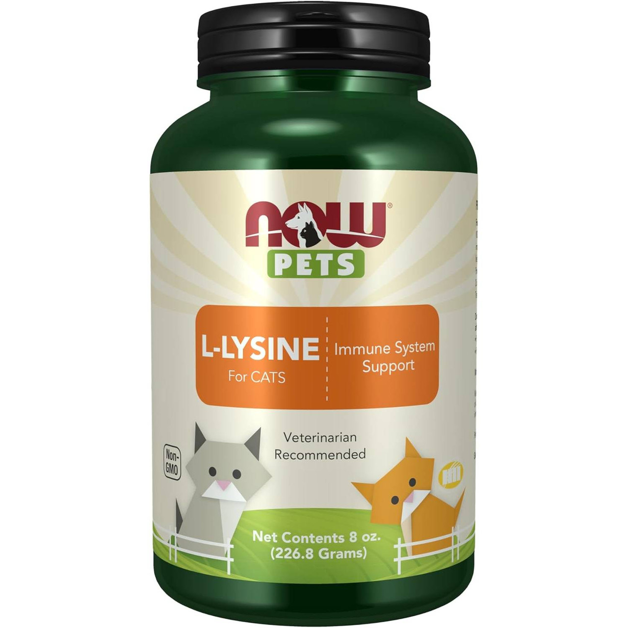 NOW Foods Pets L-Lysine Powder - 8 Ounces 17$