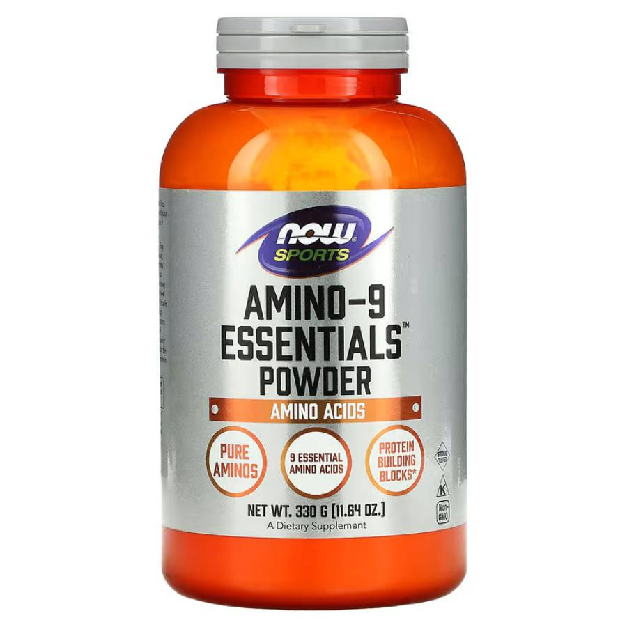 NOW Foods Amino-9 Essentials Powder - 330 Grams 46$