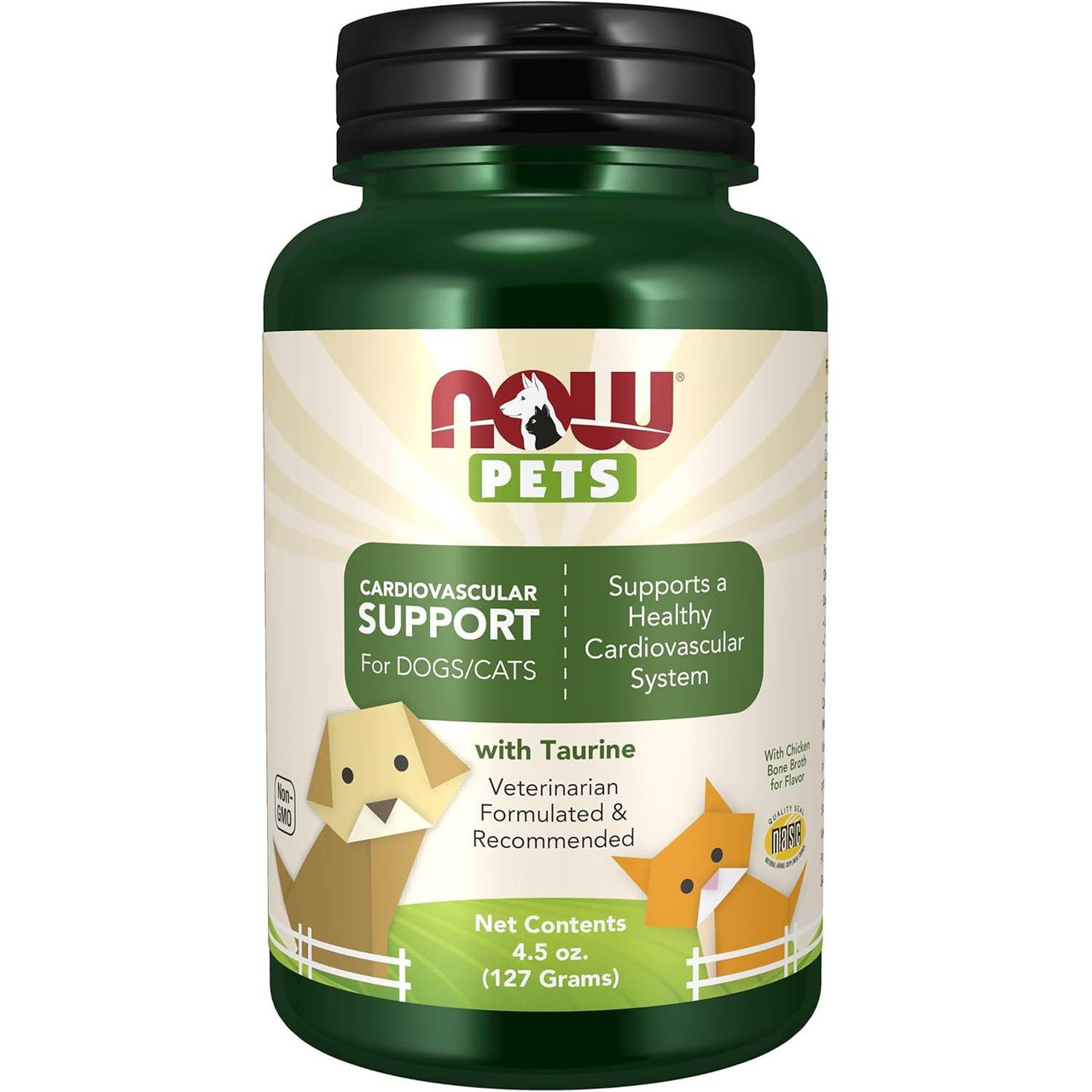 NOW Foods NOW Pet Health Cardiovascular Support Su - 4.5 Ounces