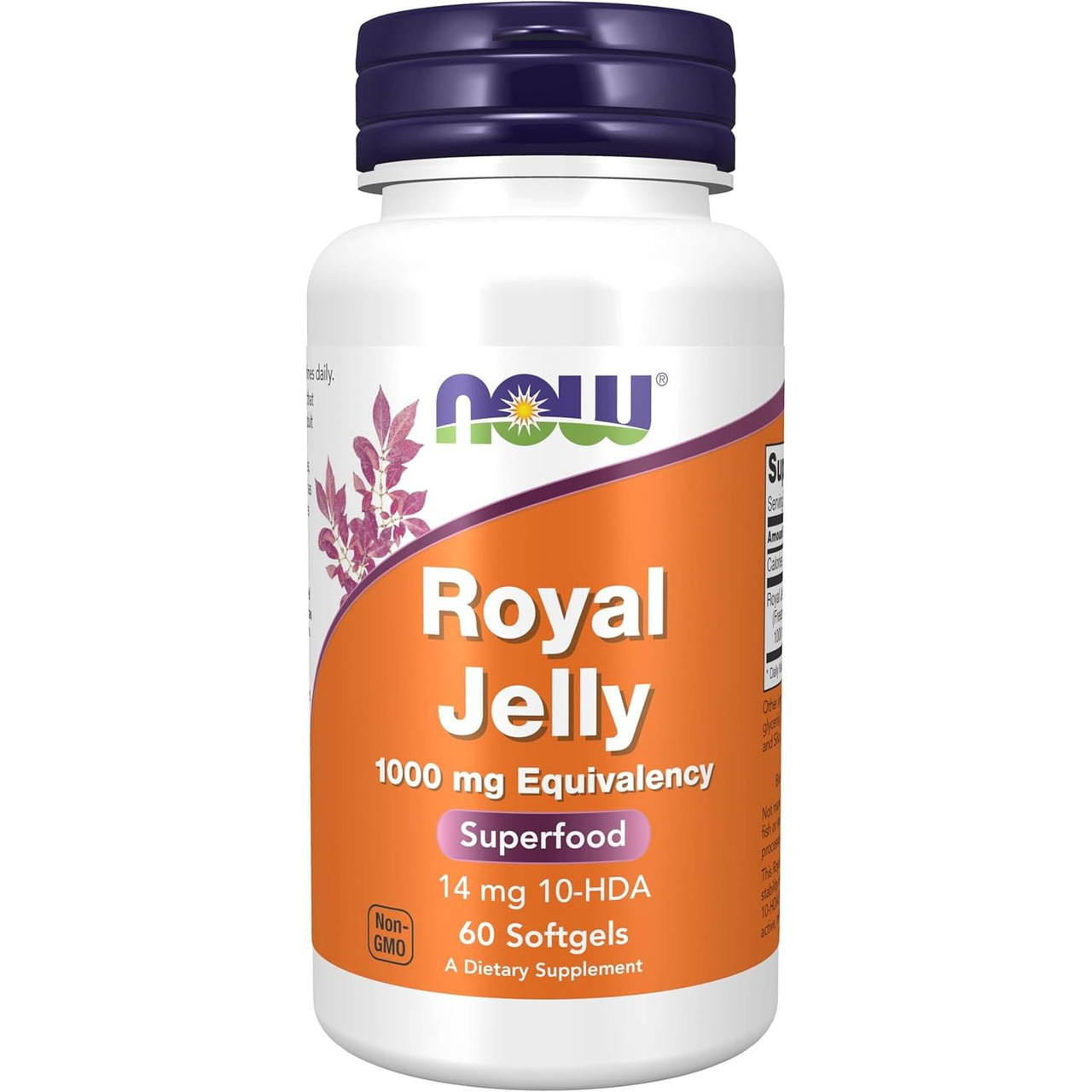 NOW Foods Royal Jelly 1000mg - 60 Softgels 26$