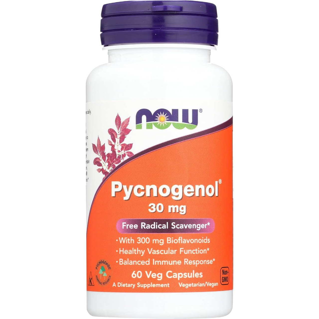 NOW Foods Pycnogenol 30mg - 60 Capsules 32$