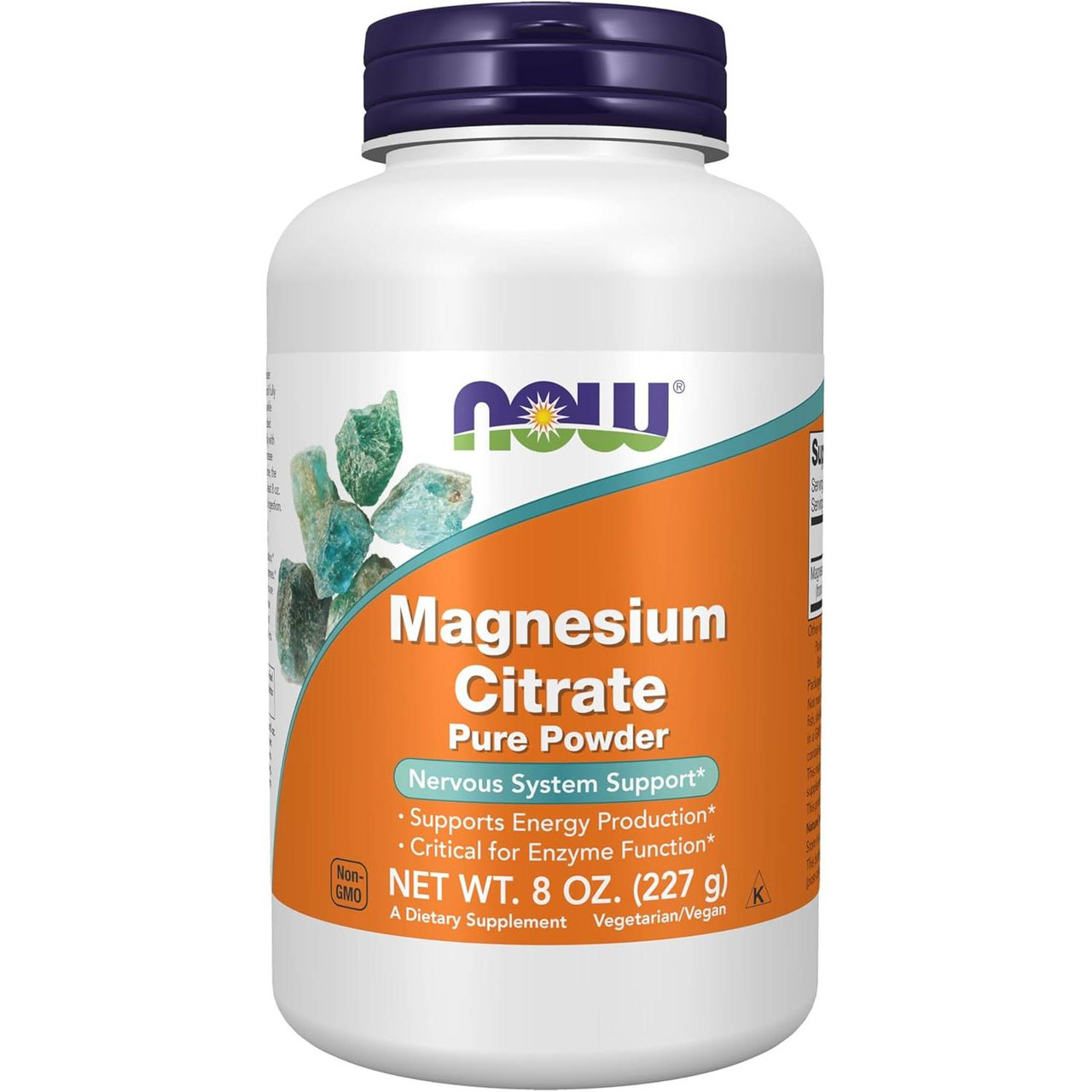 NOW Foods Magnesium Citrate Pure Powder - 227 Grams 20$