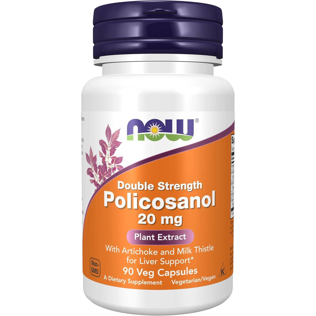 NOW Foods Policosanol 20mg - 90 Capsules 28$