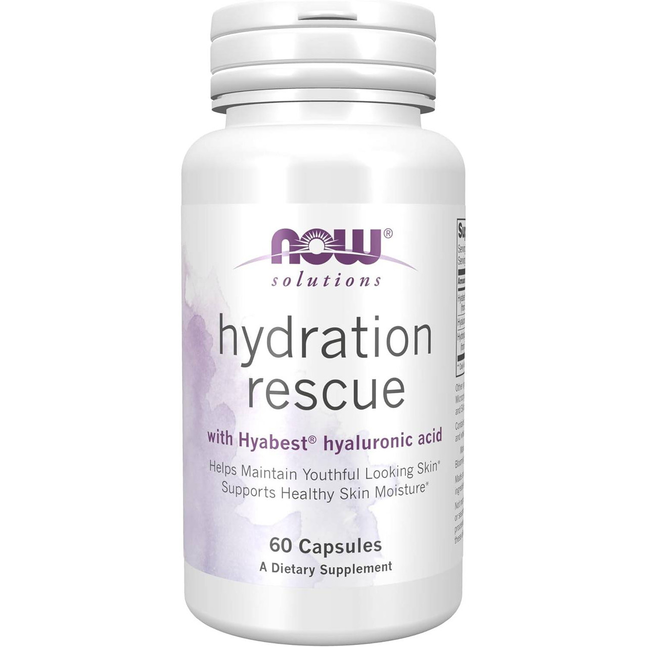 NOW Foods Hydration Rescue - 60 Capsules 30$