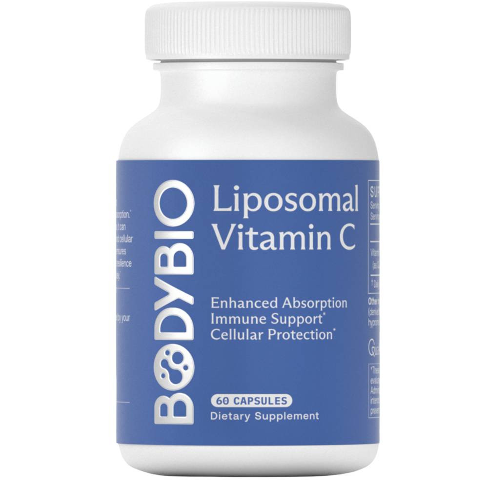 Body Bio Liposomal Vitamin C - 60 capsules 40$