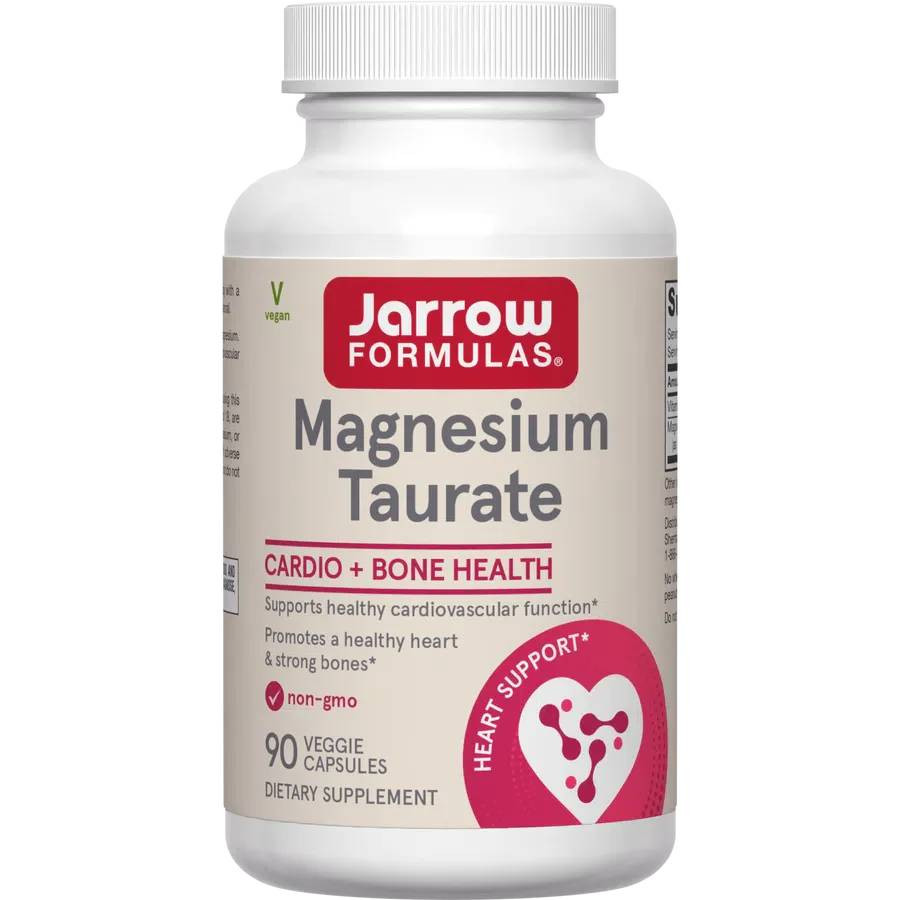 Jarrow Formulas Magnesium Taurate - 90 Capsules 33$