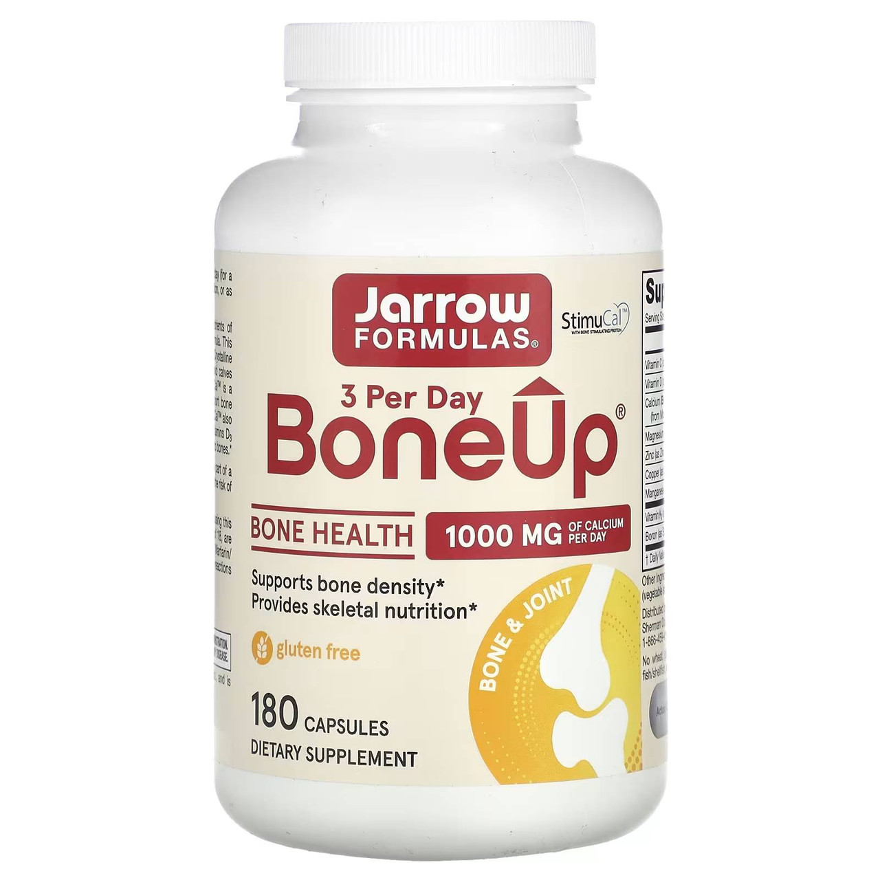 Jarrow Formulas Bone-Up Three Per Day - 180 Capsules 48$
