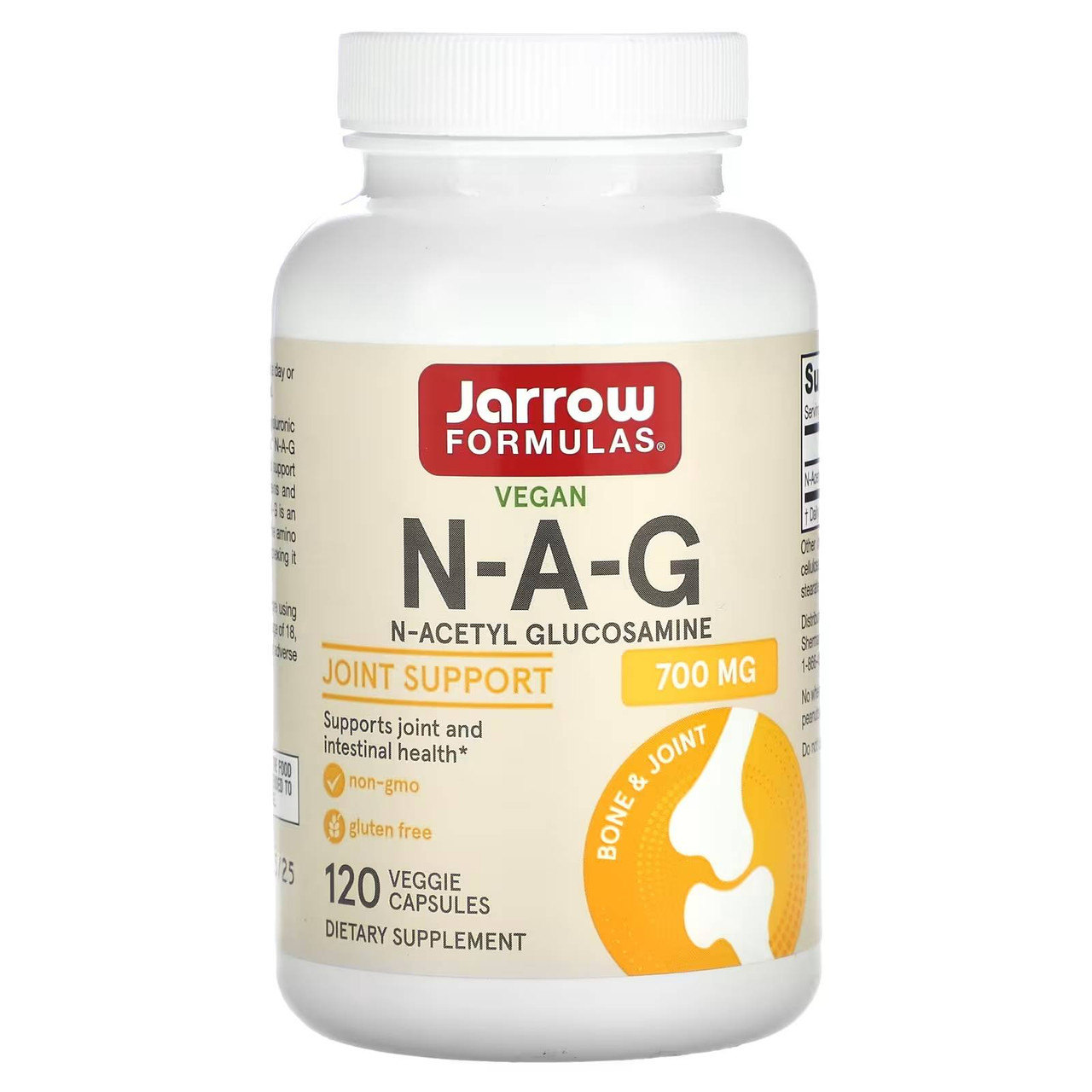 Jarrow Formulas NAG 750 700mg - 120 Capsules 34$