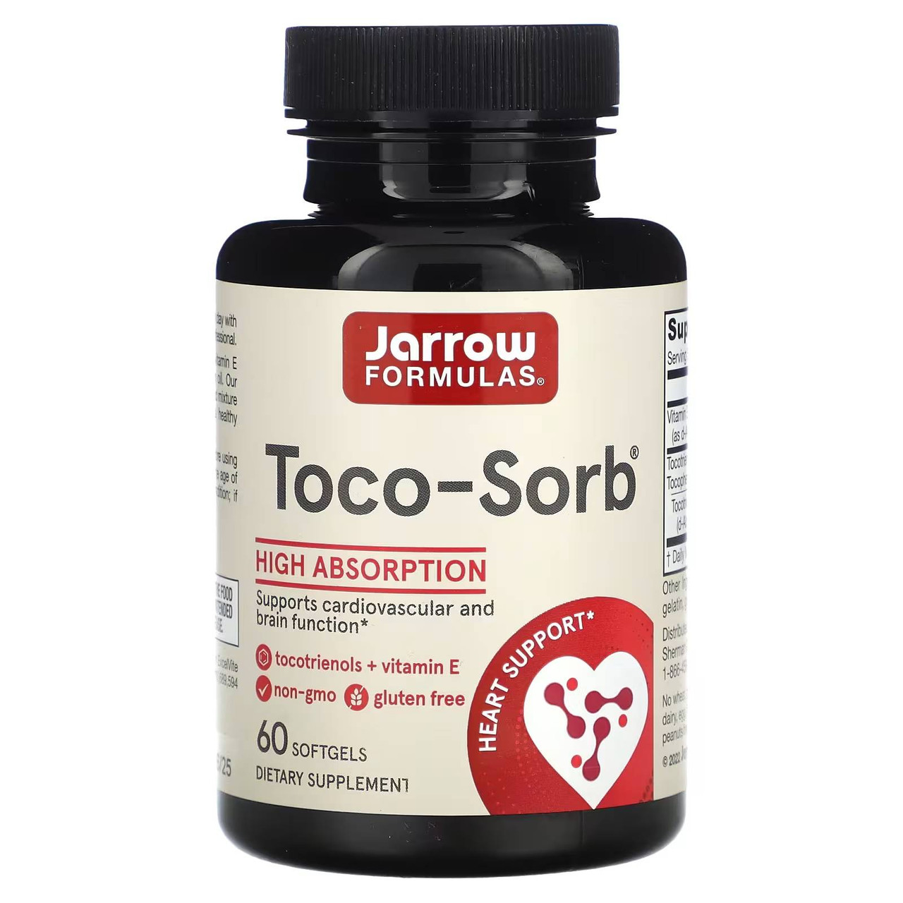 Jarrow Formulas Toco Sorb - 60 Softgels 34$