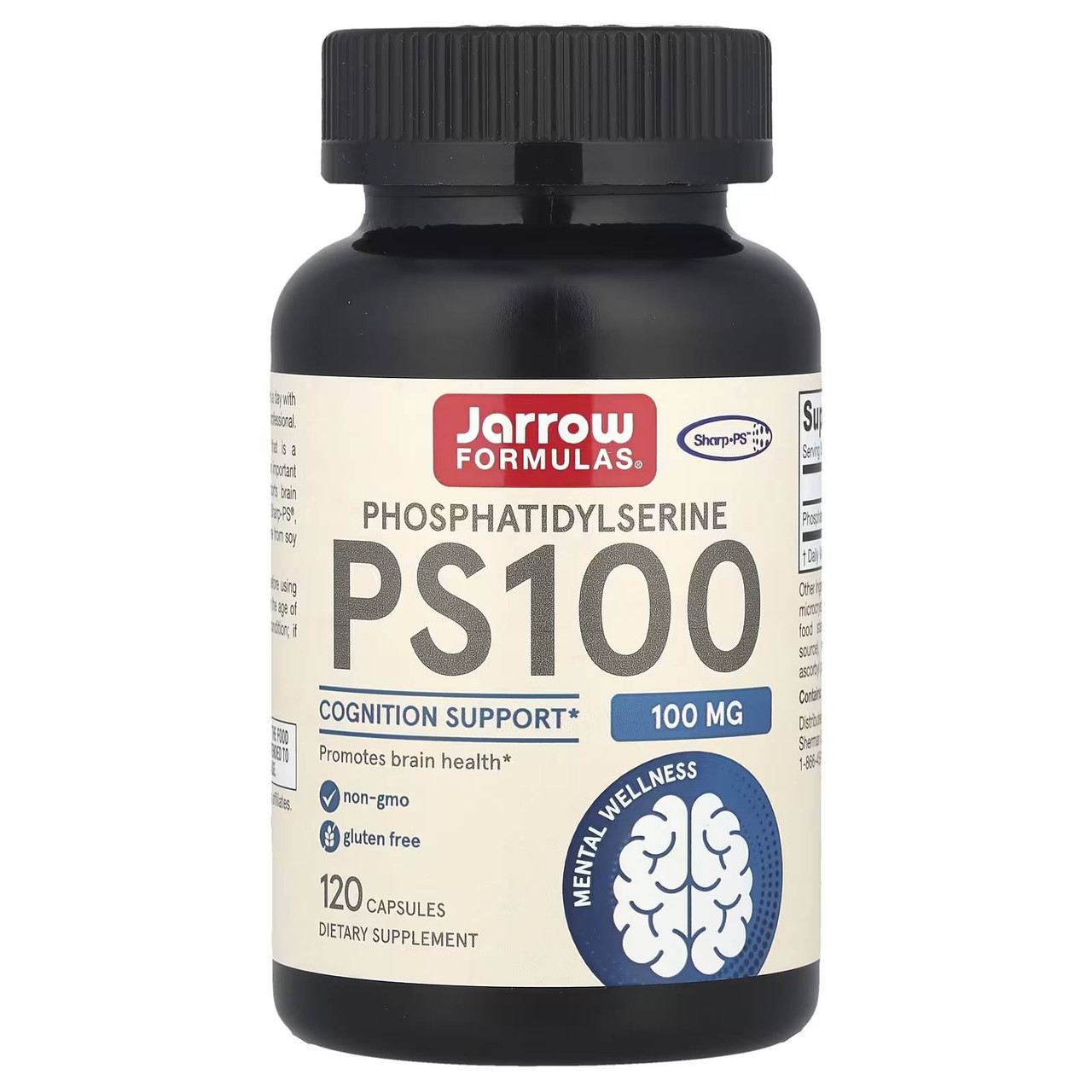Jarrow Formulas PS-100 100mg - 120 Capsules 99$