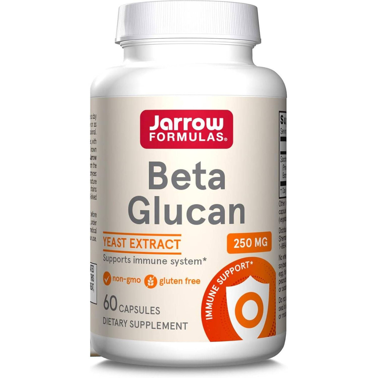 Jarrow Formulas Beta Glucan 250mg - 60 Capsules 46$