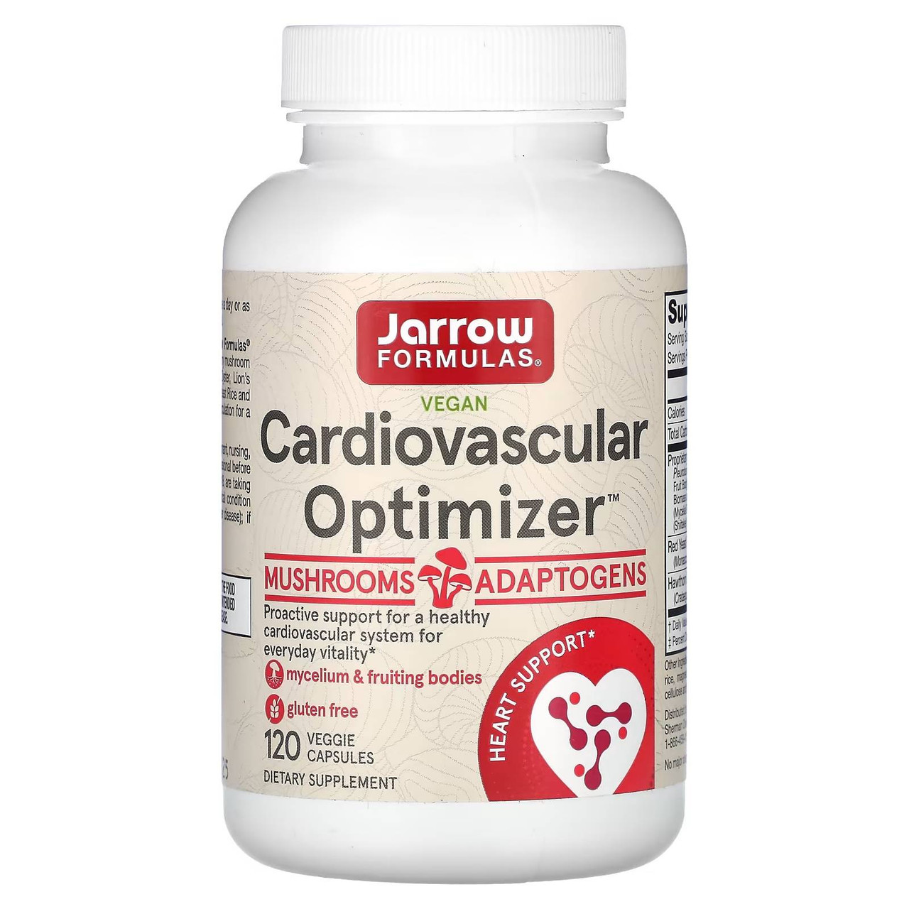 Jarrow Formulas Cardiovascular Optimizer - 120 Capsules