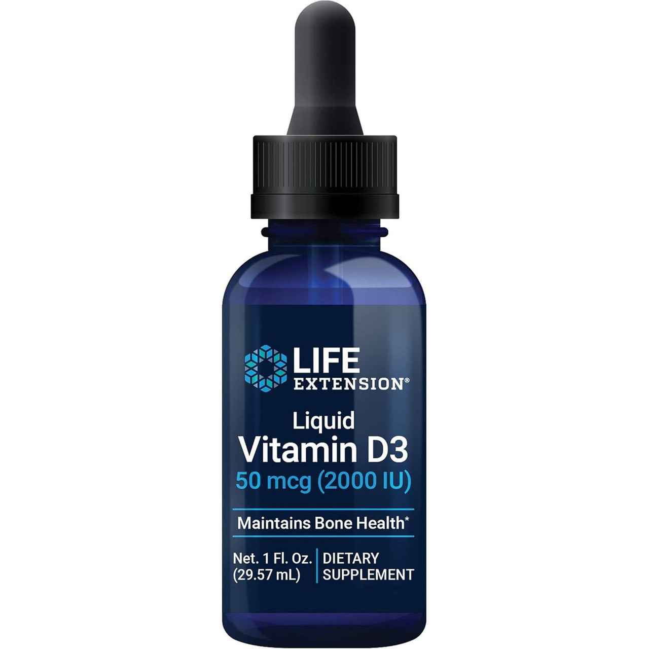 Life Extension Liquid Vitamin D3 2000IU - 29.57 Milliliters