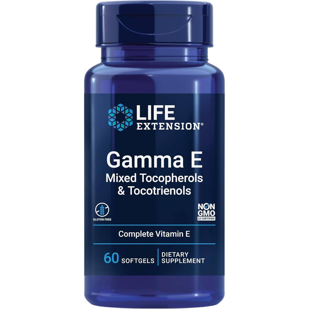 Life Extension Gamma E TocopherolTocotrienol - 60 Softgels 41$