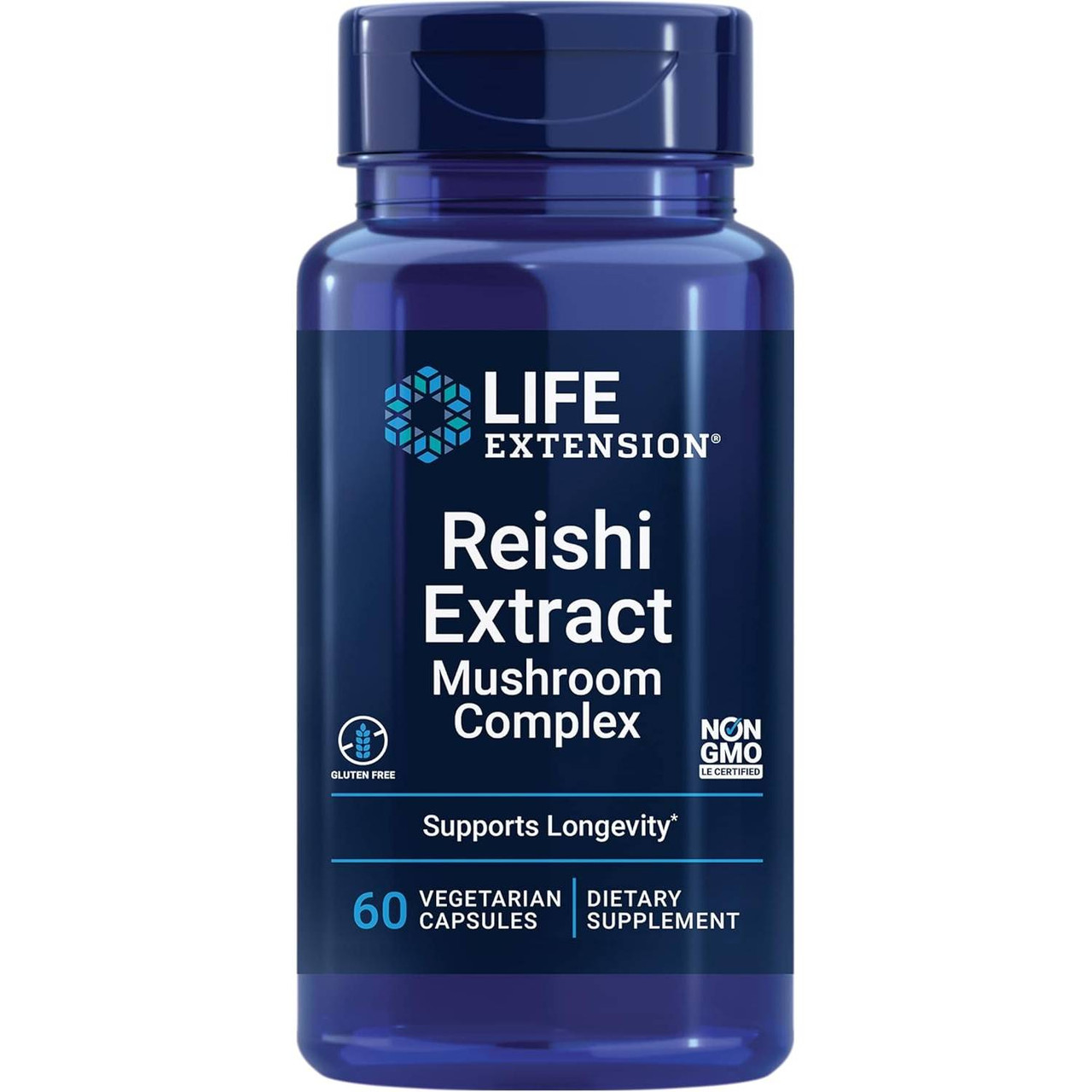 Life Extension Reishi Extract Mushroom Complex - 60 Capsules 31$