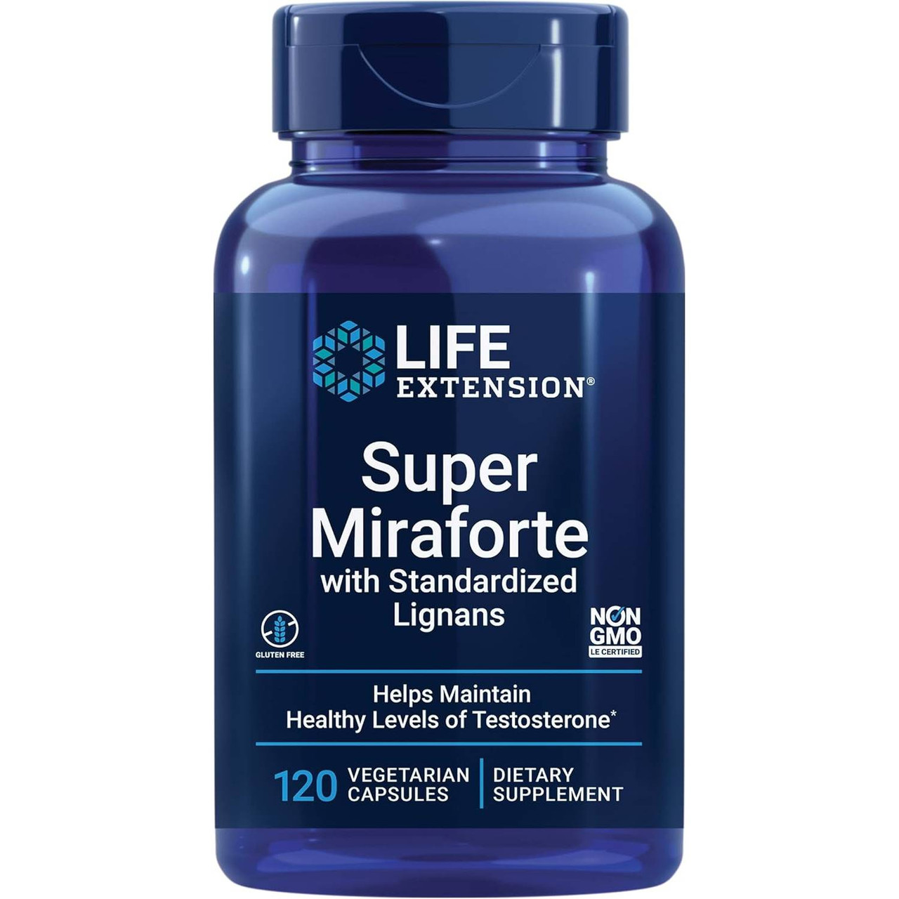 Life Extension Super Miraforte with Standardized Lignans - 120 Capsules