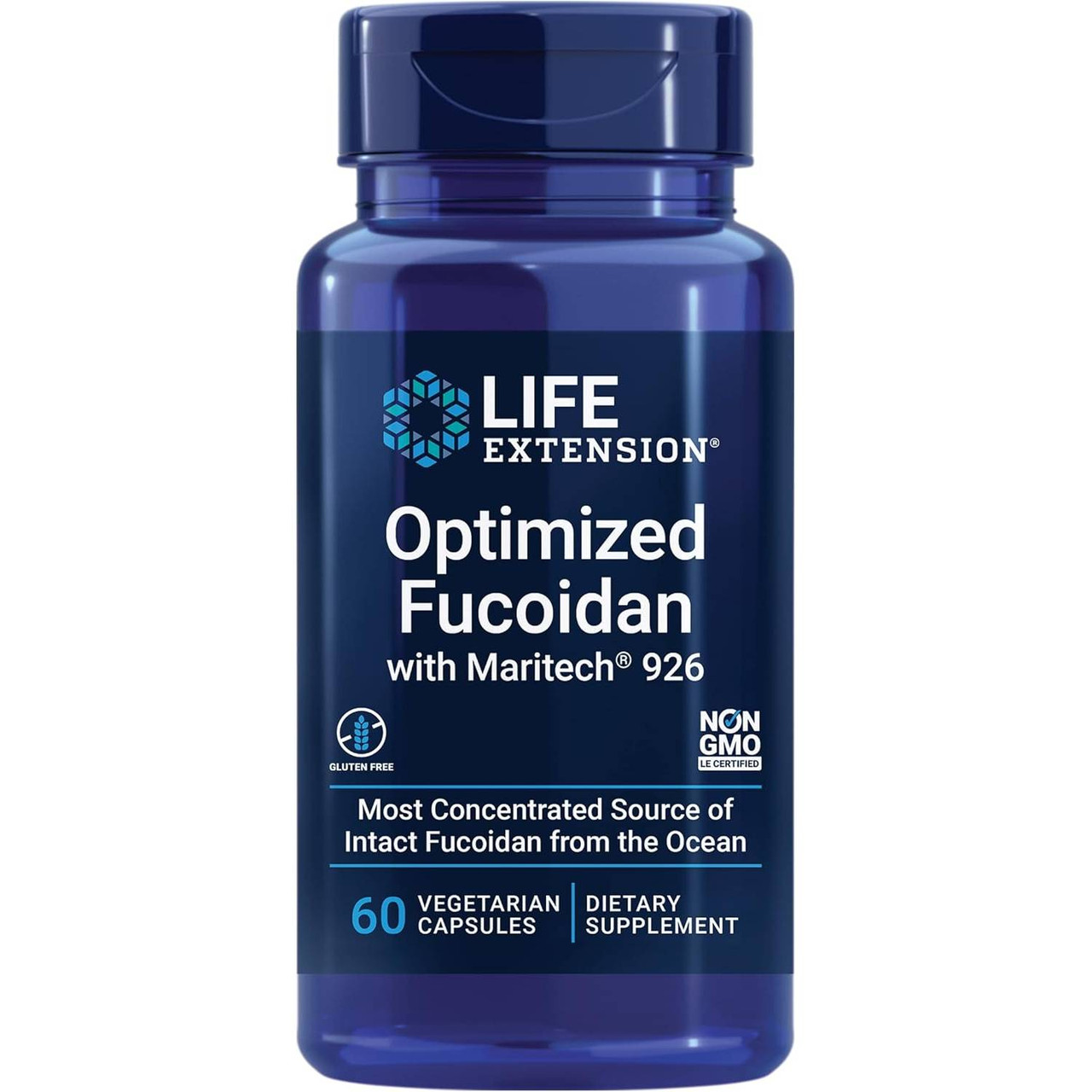 Life Extension Optimized Fucoidan wMaritech 926 - 60 Capsules 37$