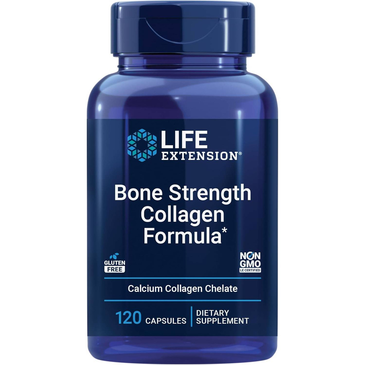 Life Extension Bone Strength Collagen Formula - 120 Capsules 46$