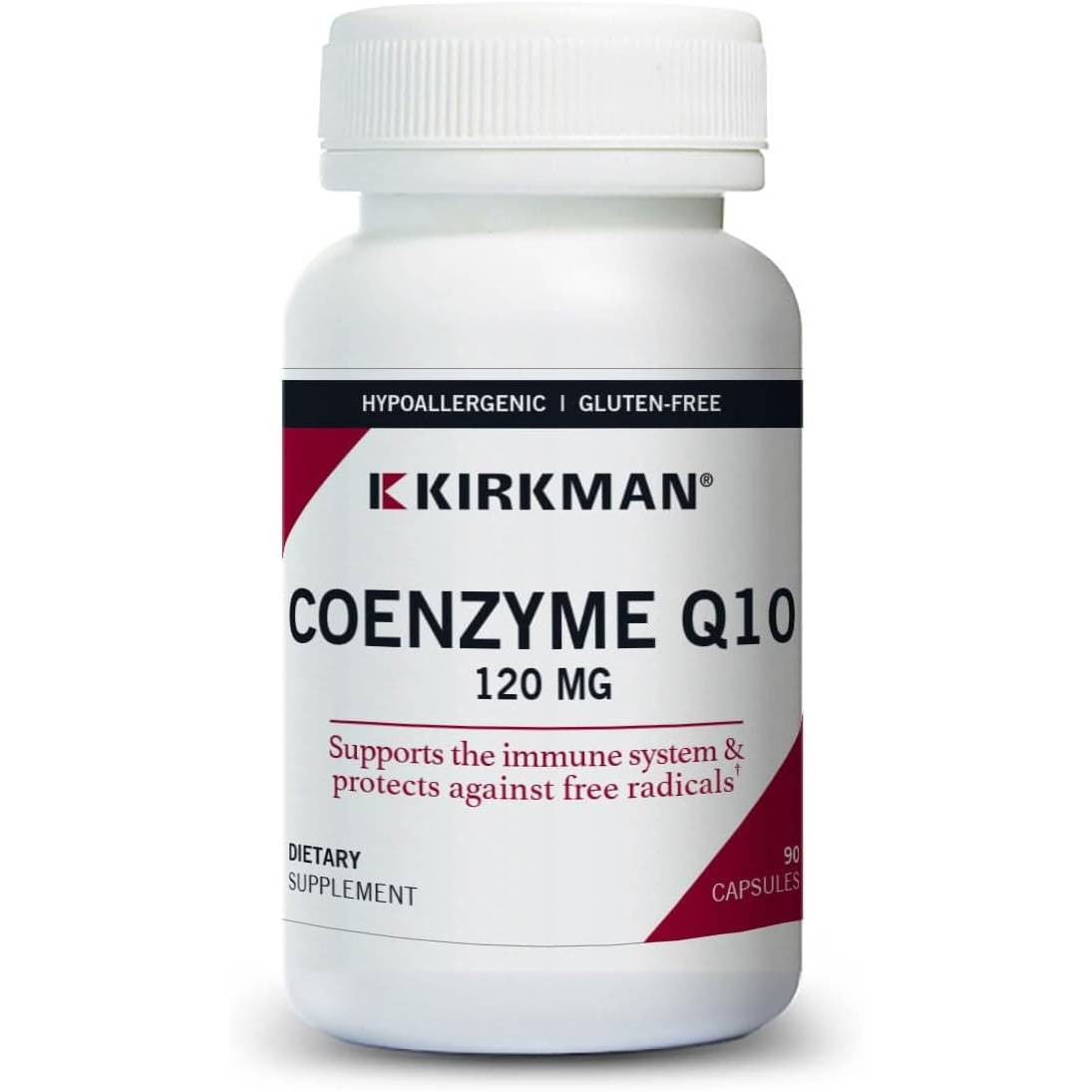 Kirkman Professional Coenzyme Q10 120 mg Capsules- Hypoallergenic - 90 Capsules 56$