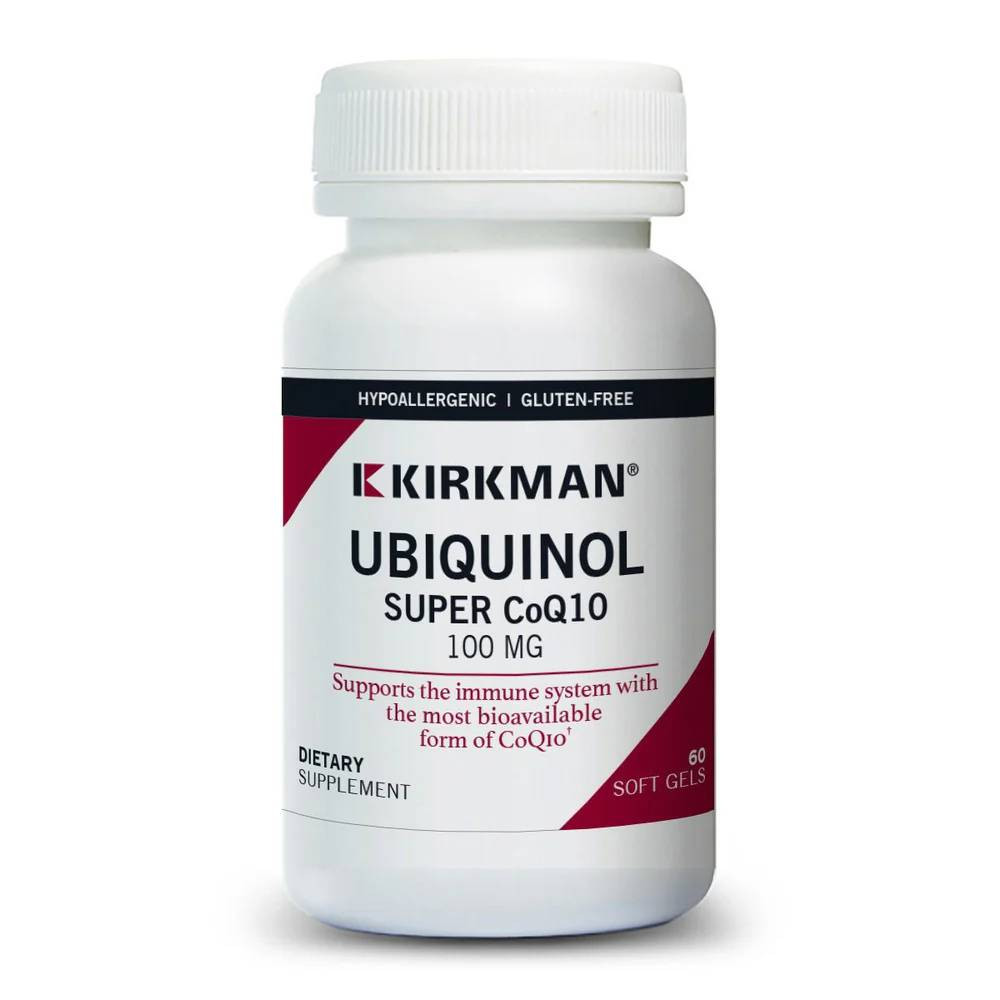 Kirkman Professional Ubiquinol Super CoQ10 - 60 Softgels 80$
