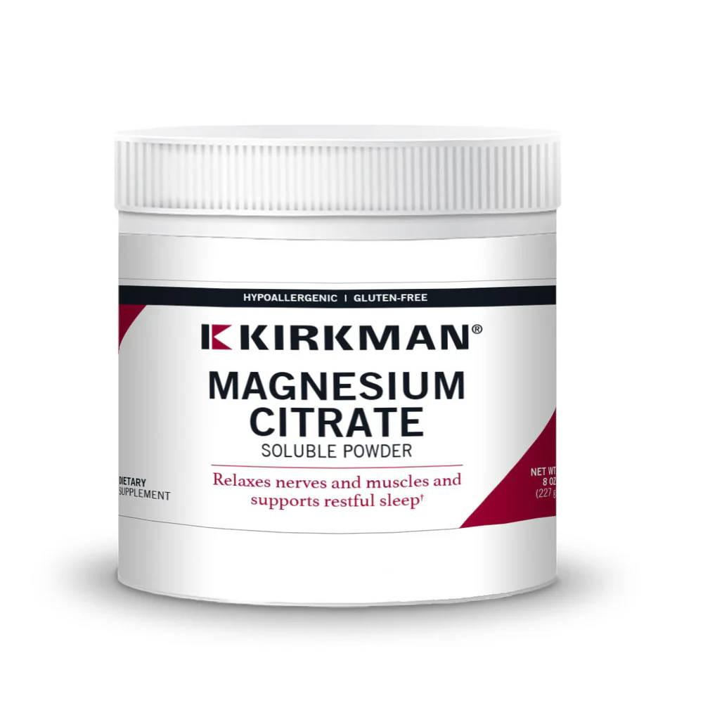 Kirkman Professional Magnesium Citrate Soluble Powder - 227 Grams