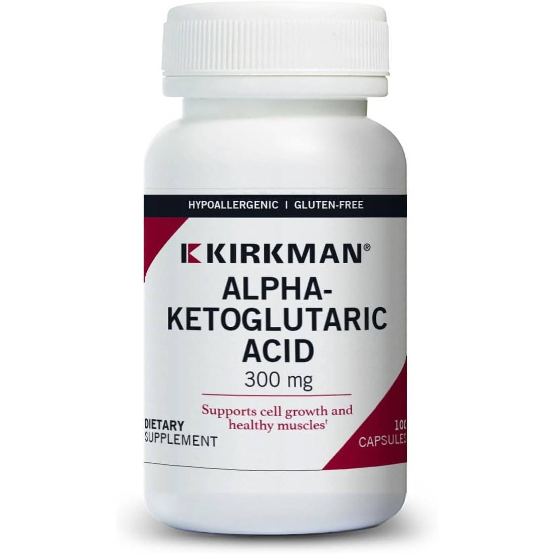 Kirkman Professional Alpha Ketoglutaric Acid - 100 Capsules 34$