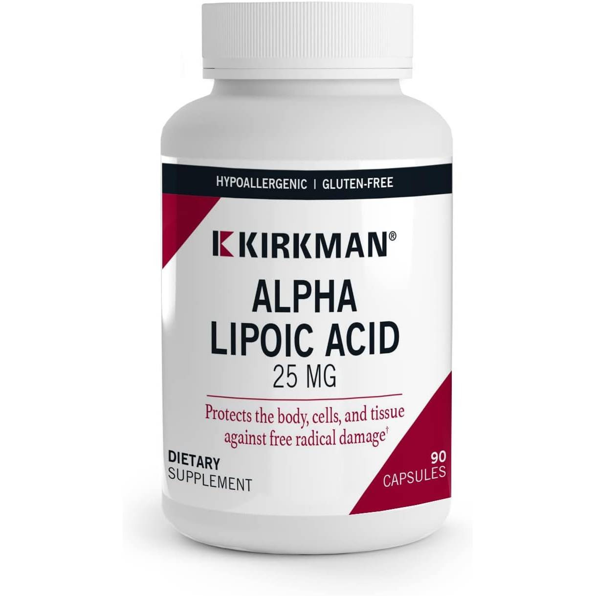 Kirkman Professional Alpha Lipoic Acid 25 mg - 90 Capsules