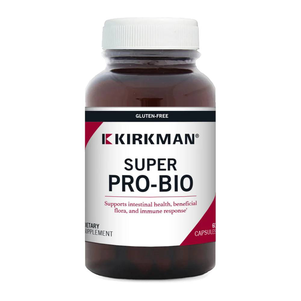 Kirkman Professional Super Pro-Bio 75 Billion Capsules - Bio-Max Series - Hypoallergenic - 60 Capsules 99$
