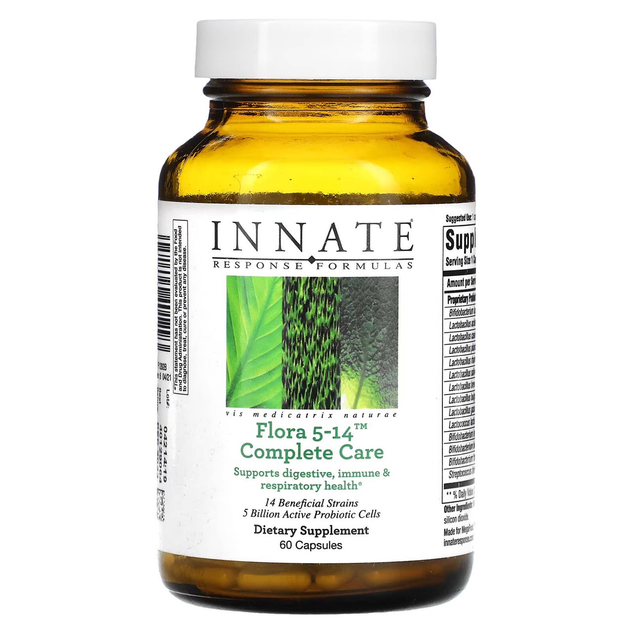 Innate Response Flora 5-14 Complete Care - 60 Capsules 25$