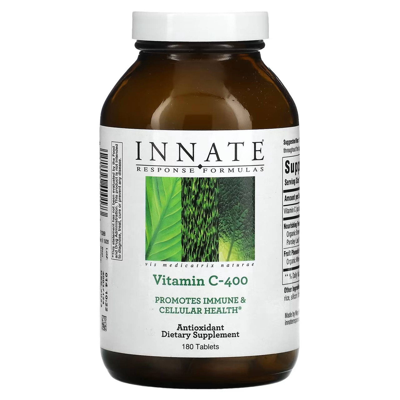 Innate Response Vitamin C-400 - 180 Tablets 85$