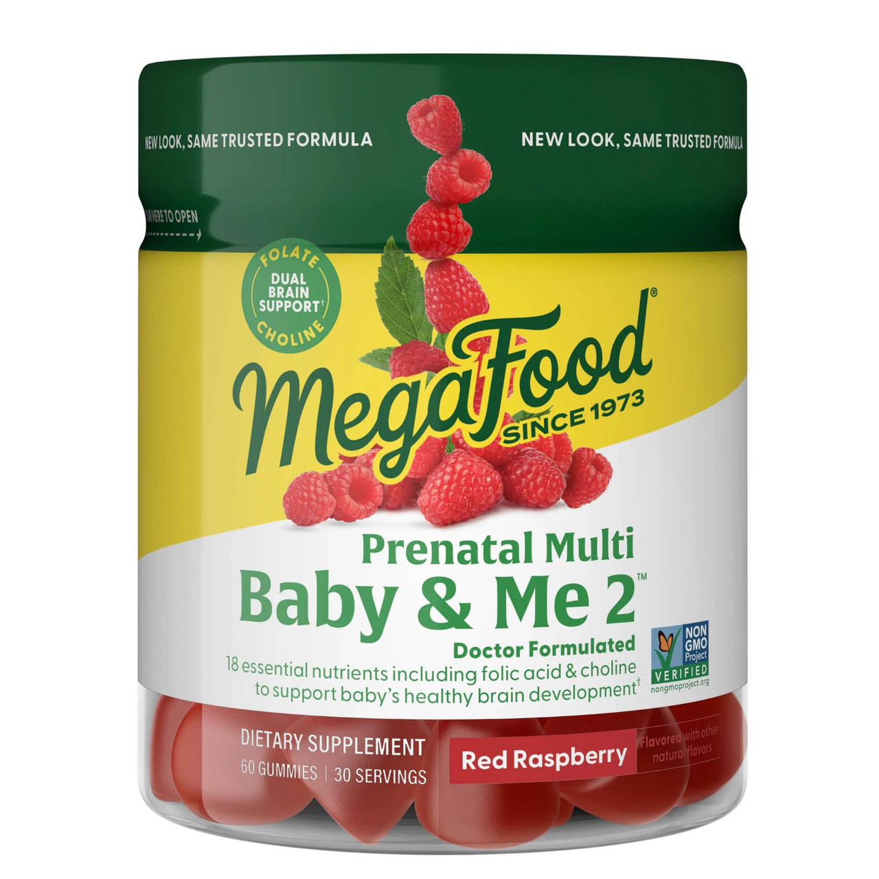 MegaFood Baby Me 2 Prenatal Multi Gummies - 60 Gummies 25$