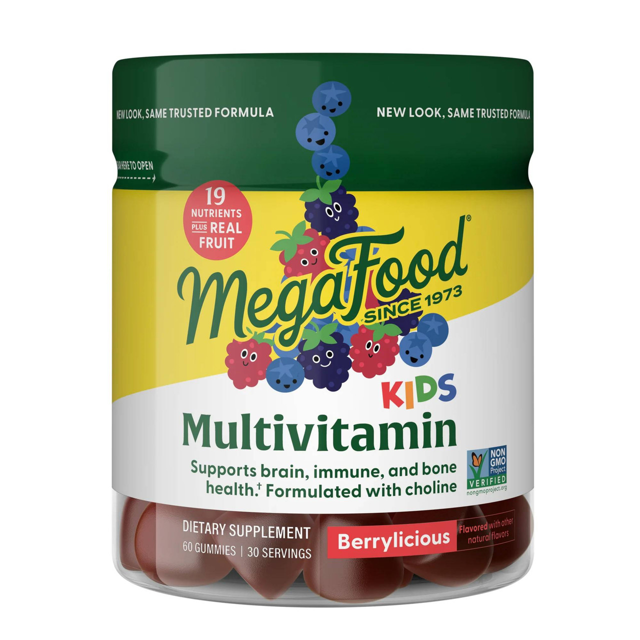 MegaFood Gummies - Kids Multi - 60 Gummies 25$