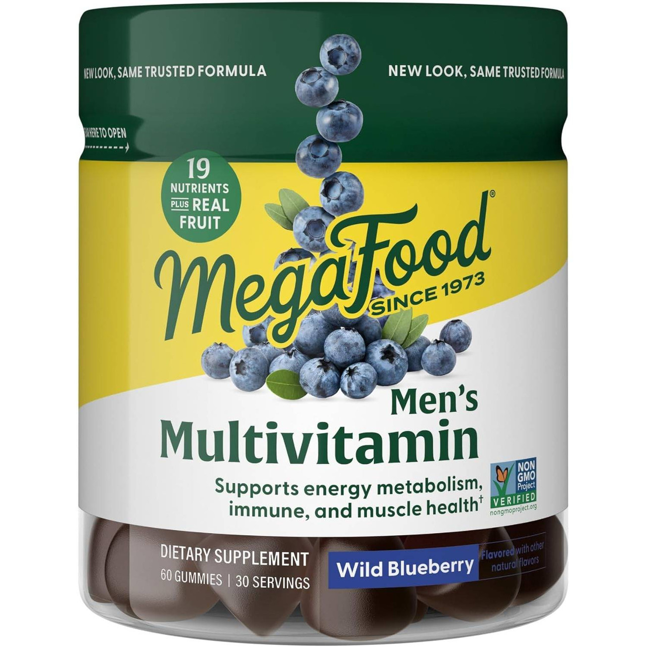 MegaFood Gummies - Mens Multi - 60 Gummies 25$