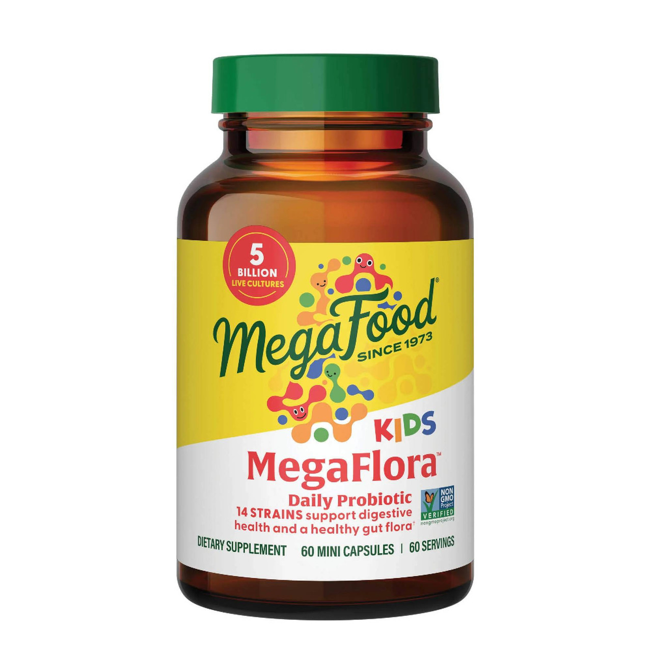 MegaFood MegaFlora Kids Probiotic - 60 Capsules 30$