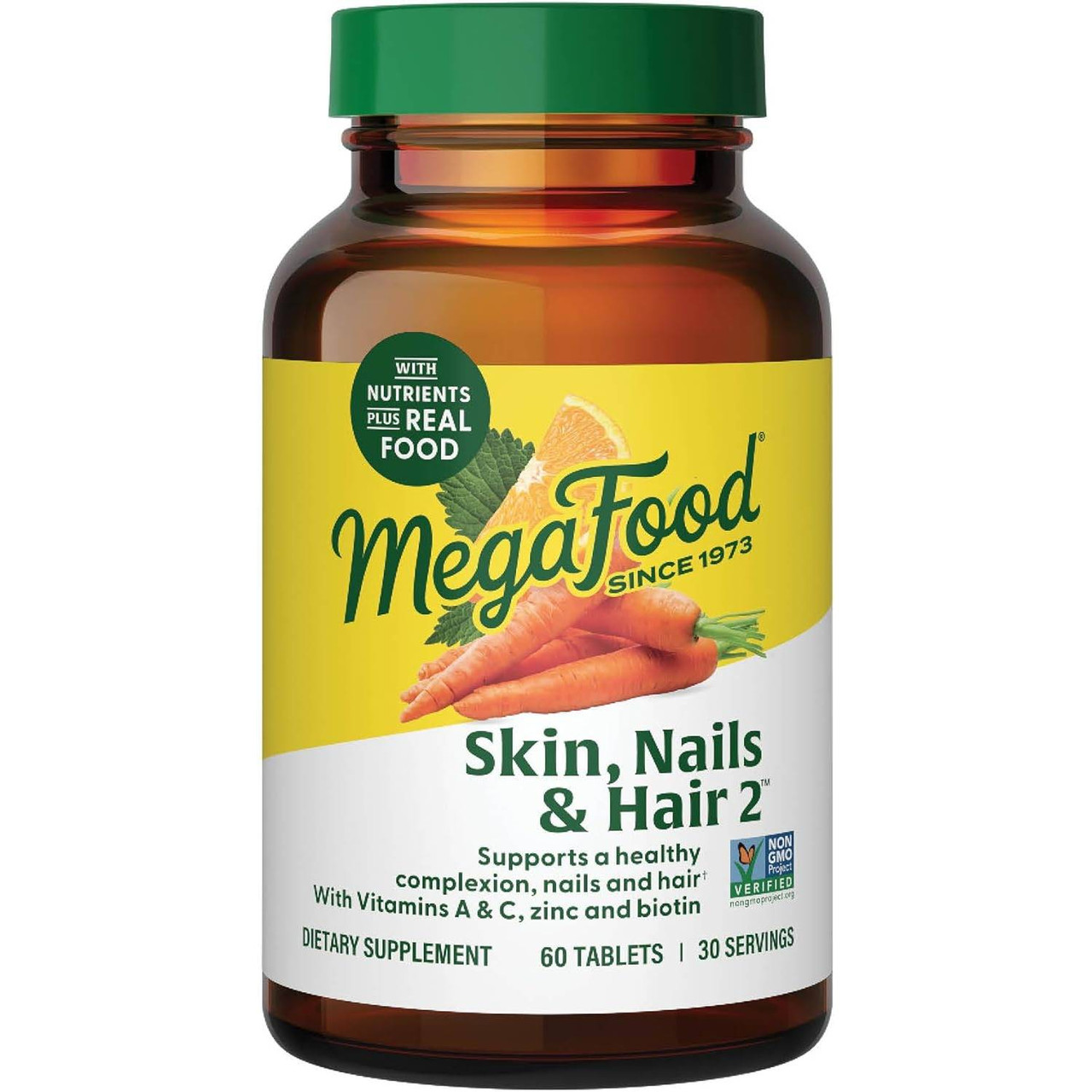 MegaFood Skin Nails Hair 2 - 60 Tablets 42$