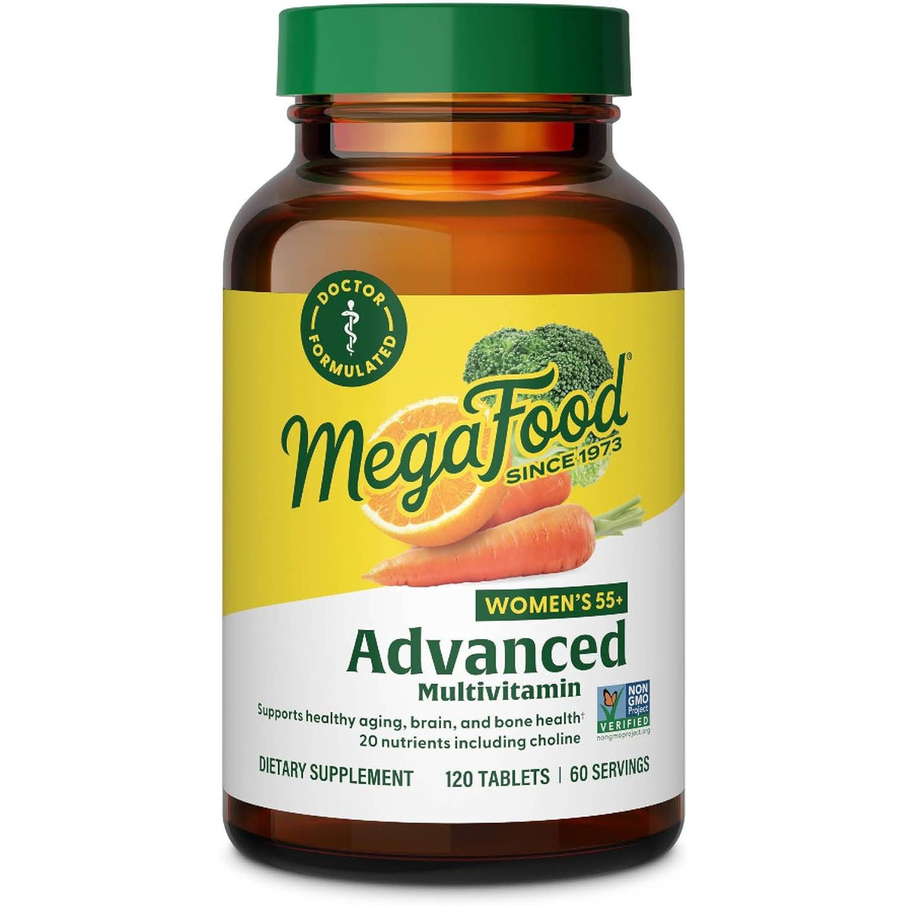 MegaFood Multi for Women 55 - 120 Tablets 80$