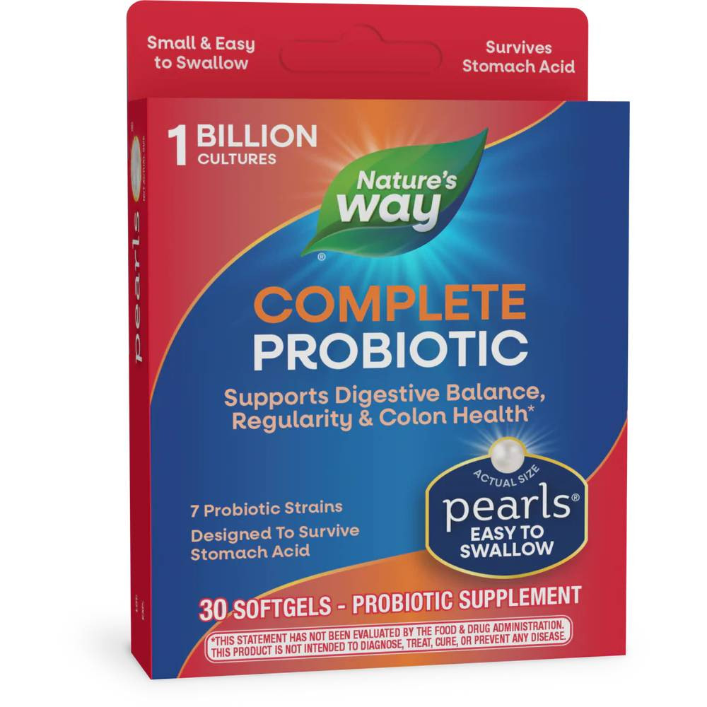 Natures Way Pearls IC - 30 Softgels 23$