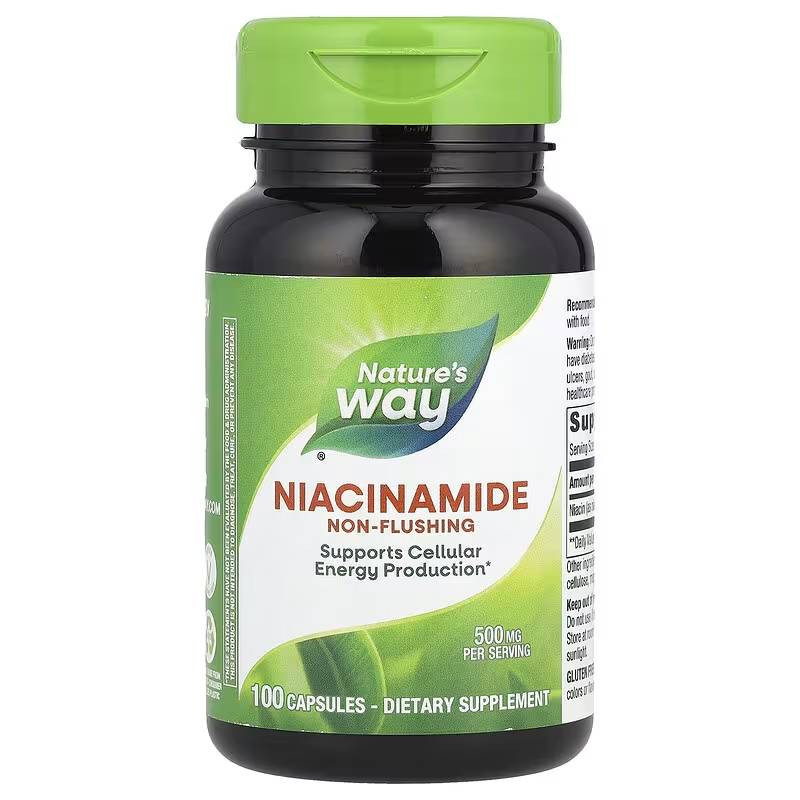 Natures Way Niacinamide - 100 Capsules 10$
