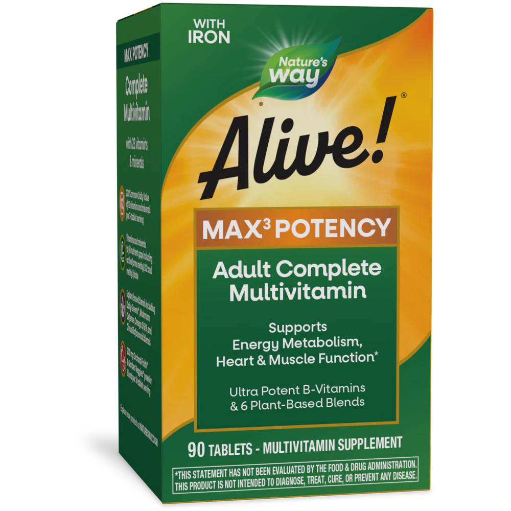 Nature's Way Alive! Multi-Vitamin - 90 Tablets