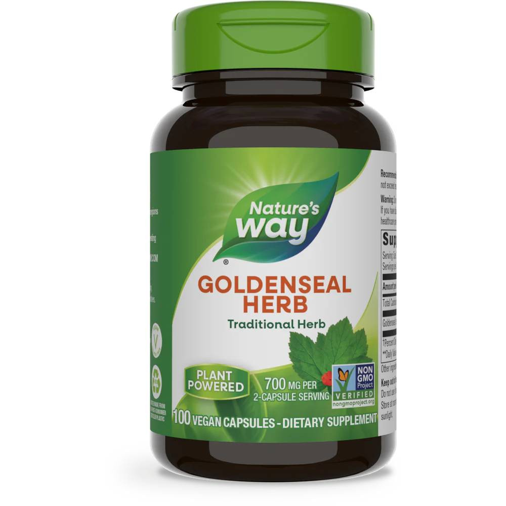Nature's Way Goldenseal Herb - 100 Capsules