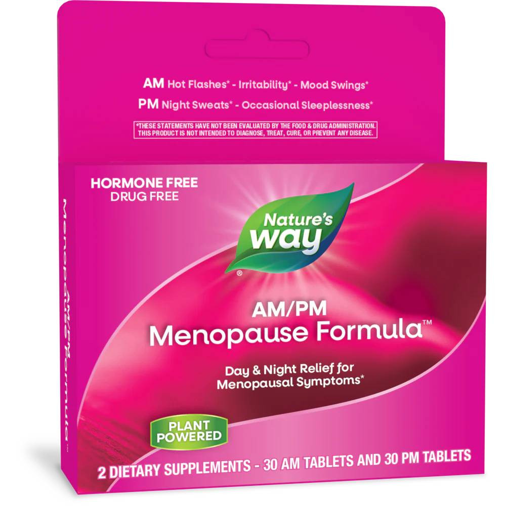 Natures Way AMPM Menopause Formula - 60 Tablets 31$
