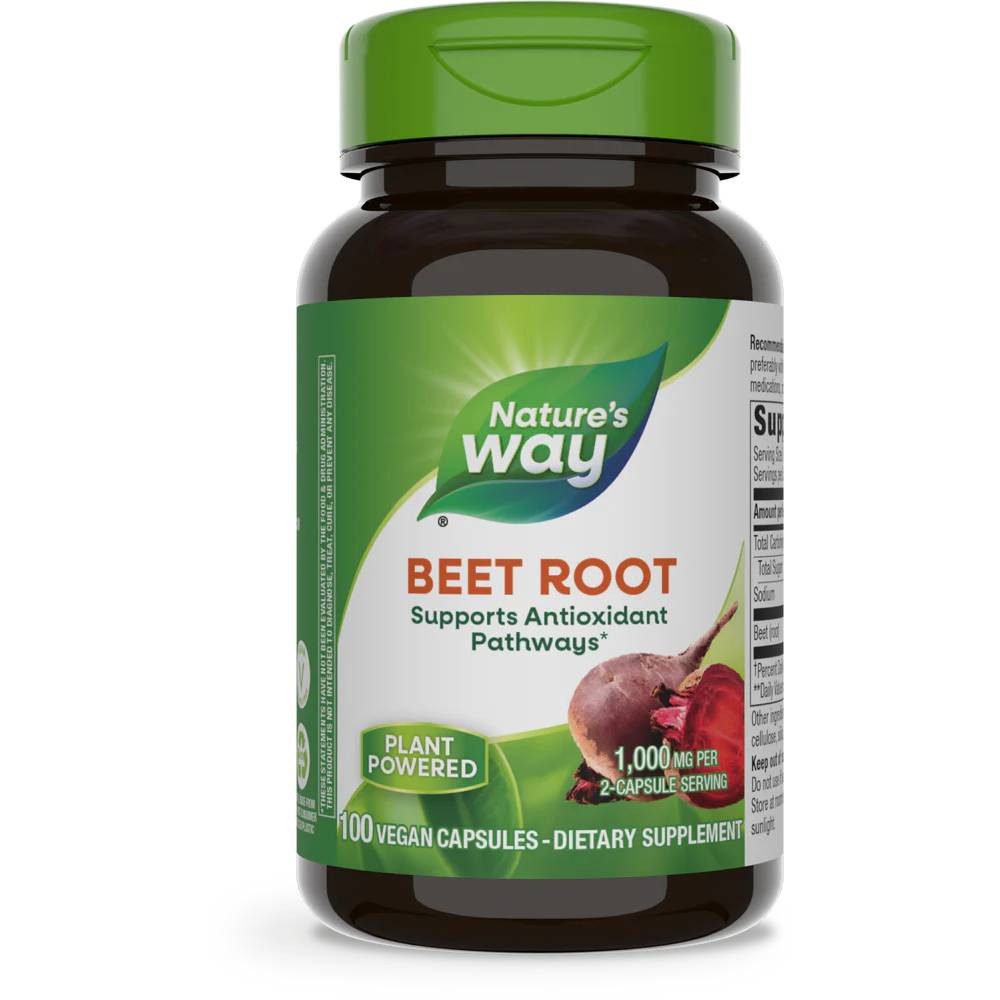 Natures Way Beet Root - 100 Capsules 14$
