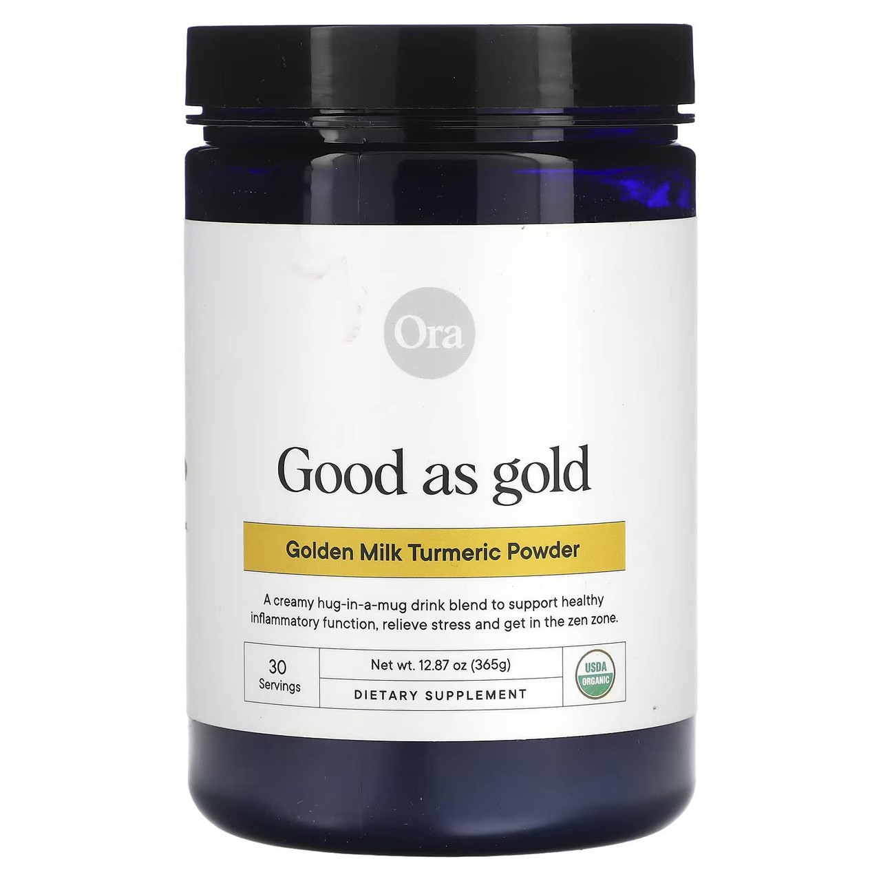 Ora Organic Good As Gold: Golden Milk Powder - 365 Grams