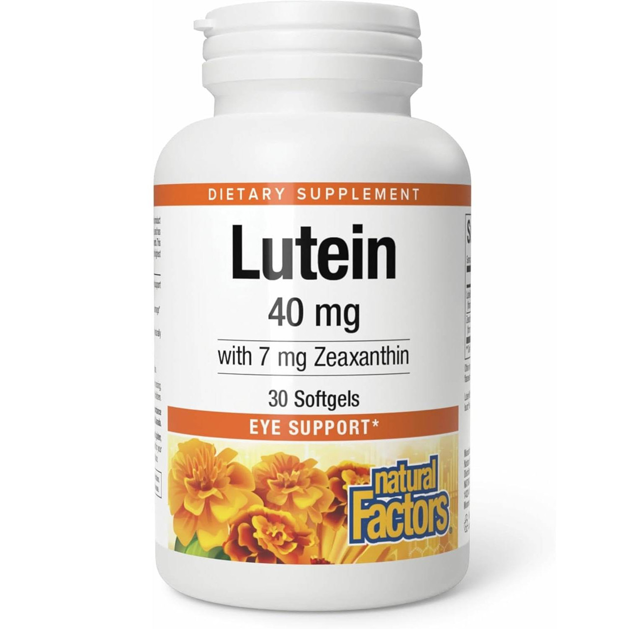 Natural Factors Lutein 40mg - 30 Softgels 18$