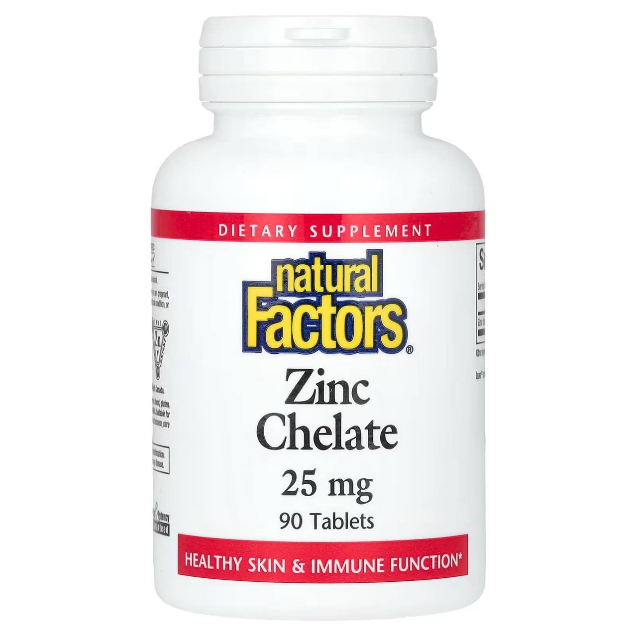 Natural Factors Zinc Chelate - 90 Tablets 9$